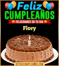 GIF Felicidades en tu día Flory
